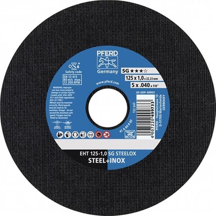 Actual product image Pferd Cutting disc EHT 506 SG STEELOX