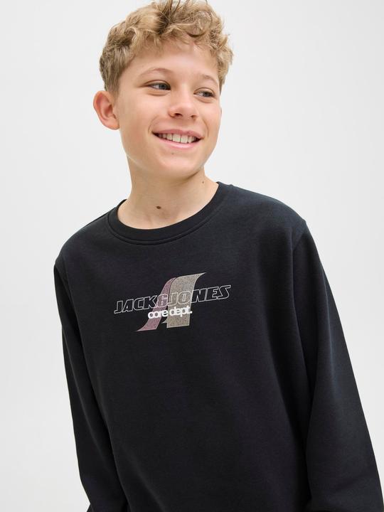 Actual product image Jack & Jones Jcotier Print Sweat Crew Neck Sn Jnr (164)