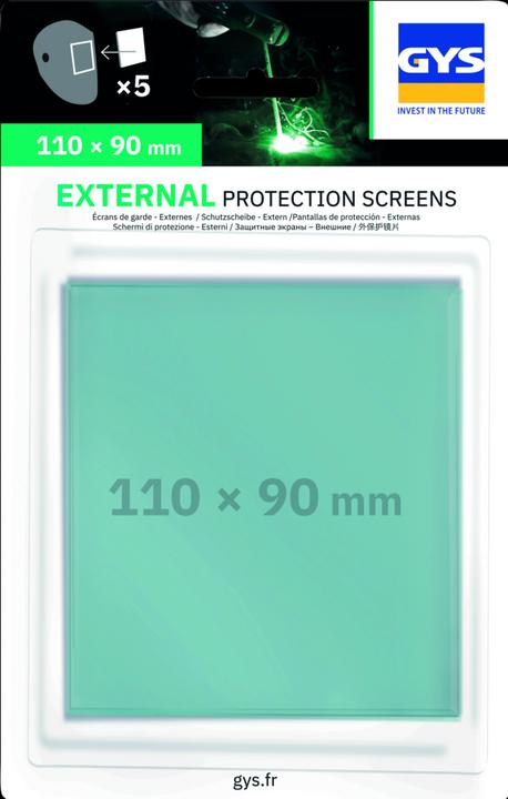 GYS Spare outer discs 110 x 90 mm (Hearing protection replacement pads)