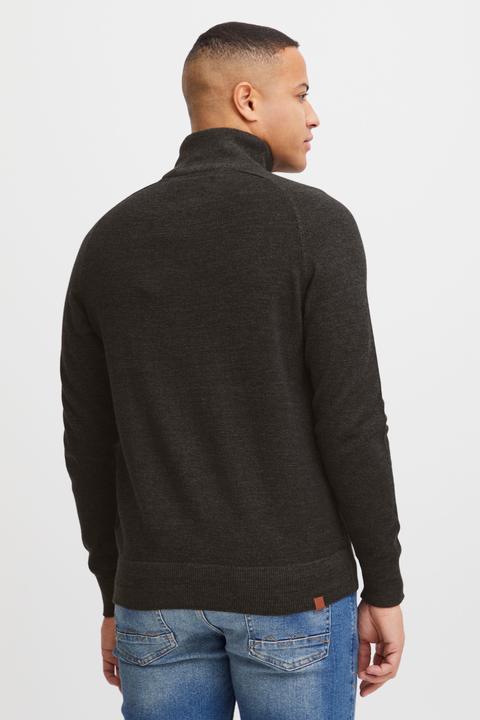 Immagine prodotto Blend Ganbolf Maglione In Maglia Grossa Pullover Con Colletto Troyer In Cotone 100% Stampa (L)