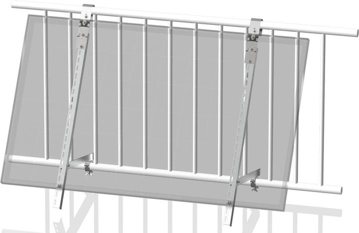 Image du produit Autosolar Centrale électrique pour balcon de 800 watts - support angulaire (800 W)