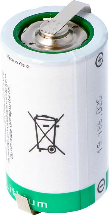 Actual product image Saft Batterie LSH 20 mit Z-Lötfahnen (1 pcs., D, 13000 mAh)