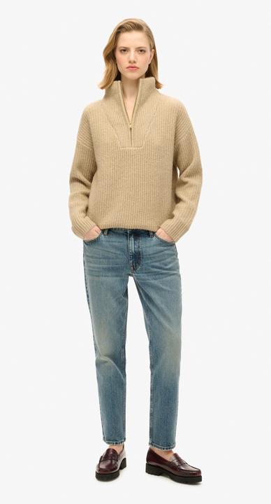 Immagine prodotto Superdry Röhrenjeans aus Bio-Baumwolle mit mittelhohem Bund (W26/L32)