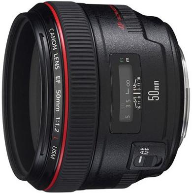 Image du produit Canon EF 50mm f/1.2L USM (Canon EF, Plein format)