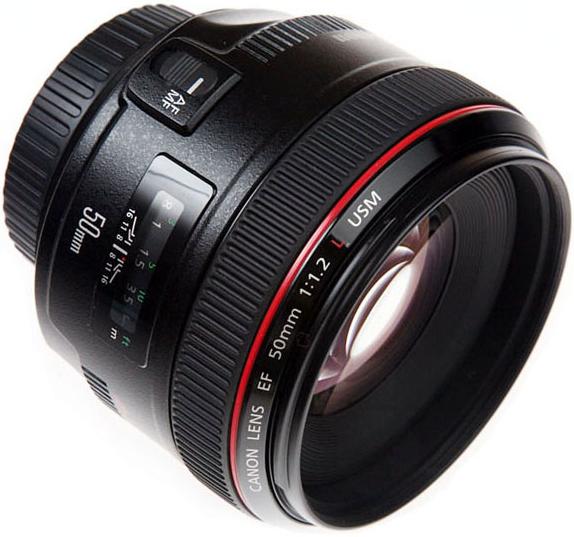 Image du produit Canon EF 50mm f/1.2L USM (Canon EF, Plein format)