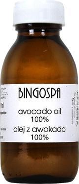 BingoSpa Avocadoöl für empfindliche und reife Haut, feuchtigkeitsspendend und pflegend für die Sonnenbräune (Körperöl, 100 ml)