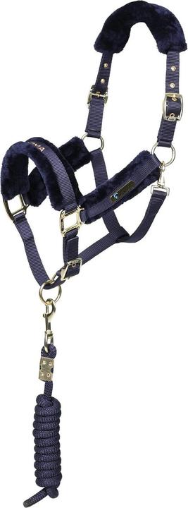 Immagine prodotto Arma Logo Pelliccia sintetica Cavezza e Guinzaglio per Cavallo