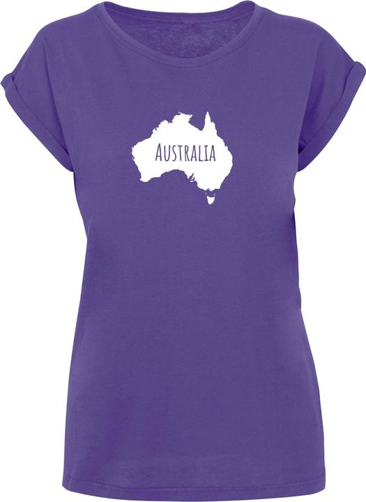 Actual product image Merchcode Ladies Australia X Extended Shoulder Tee - 116405 (M)