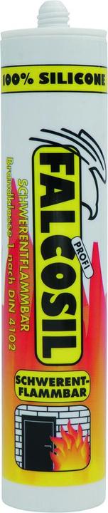 Falcone Fire protection silicone Falcosil B1 (White, 310 ml)