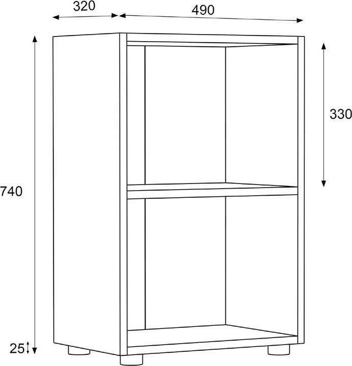 Actual product image VCM Ulas (49 x 32 x 74 cm)