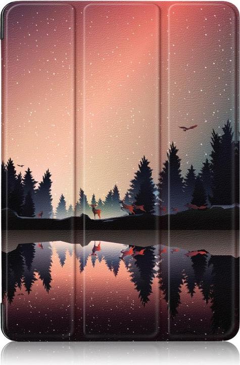 Actual product image Cover-Discount iPad Air 10.9 - Tri-fold Smart Case Forest (iPad Air)