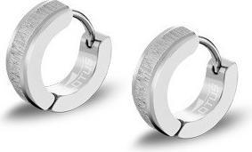 Lotus Style - Stylish round earrings made of LS2152-4 / 1 steel (L) (MAT BIJOU)