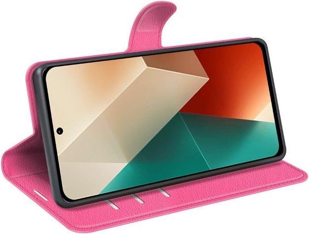 Produktbild MU Classic Litchi Leder Bookcover Series (Xiaomi Redmi Note 13 5G)