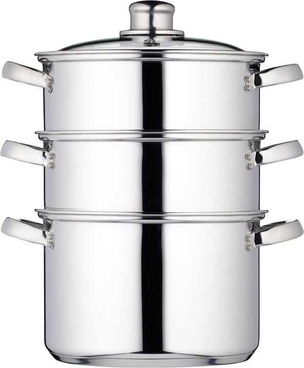 Actual product image Kitchen Craft Steam cooker (Steam cooker, Stainless steel)
