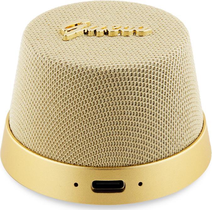 Productafbeelding Guess głośnik Bluetooth GUWSC3ALSMD Luidsprekerstandaard złoty/goud Magnetisch Script Metaal (12 h)