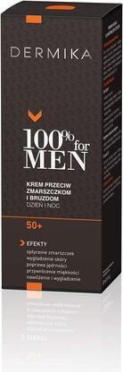 Dermika 100% for Men 50+ anti-wrinkle face cream 50ml (50 ml, 24h Creme)