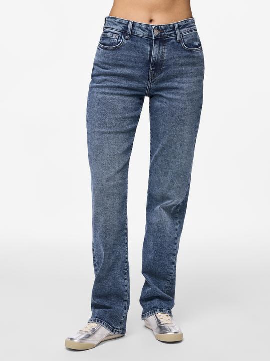 Produktbild Pieces PCKELLY MW Straight Fit Jeans (W30/L30)