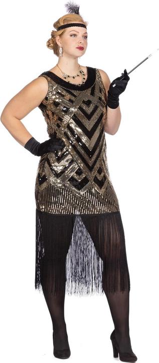 Produktbild Metamorph Goldenes 20er Jahre Abendkleid (46)