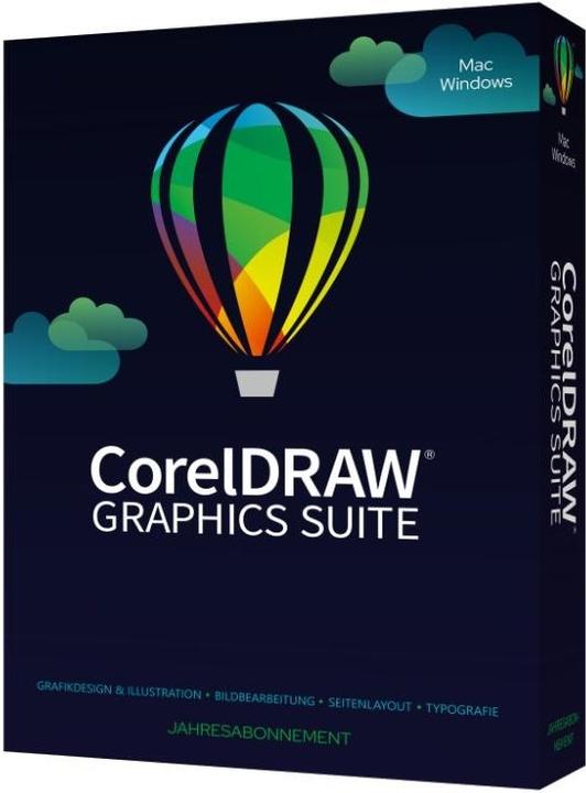 Produktbild Corel CorelDRAW Graphics Suite 365 (1Y) ESD * (1 User, 12 Monate)