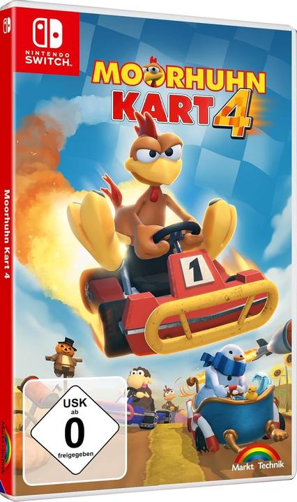 Actual product image Moorhuhn Kart 4 (Switch, DE)