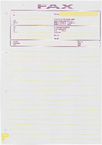 Immagine prodotto BüroLine Blocco fax (A4, Rigatura speciale)