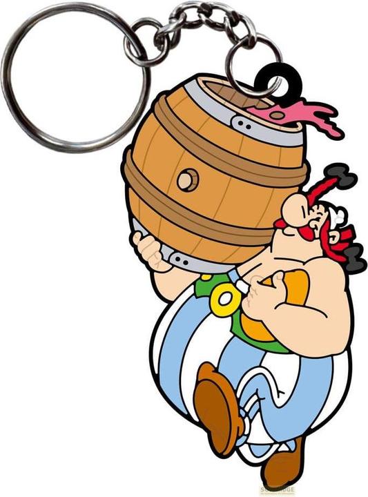 Plastoy - Astérix - Porte-clés en gomme Astérix chez les Bretons