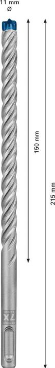 Produktbild Bosch Professional Zubehör EXPERT SDS plus-7X Hammerbohrer, 11 x 150 x 215 mm (11,0 mm)