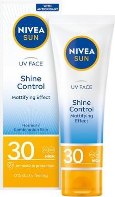 NIVEA Sun UV Face Shine Control SPF30 50ml (Sonnencreme, SPF 30, 50 ml)
