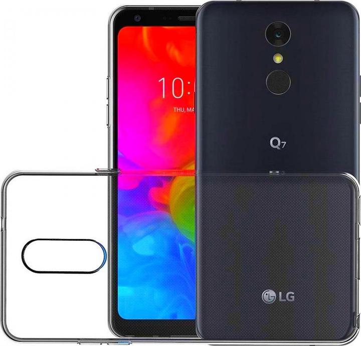 Actual product image Screenguard LG Q7+ Flexible TPU Clear Case (LG Q7+)