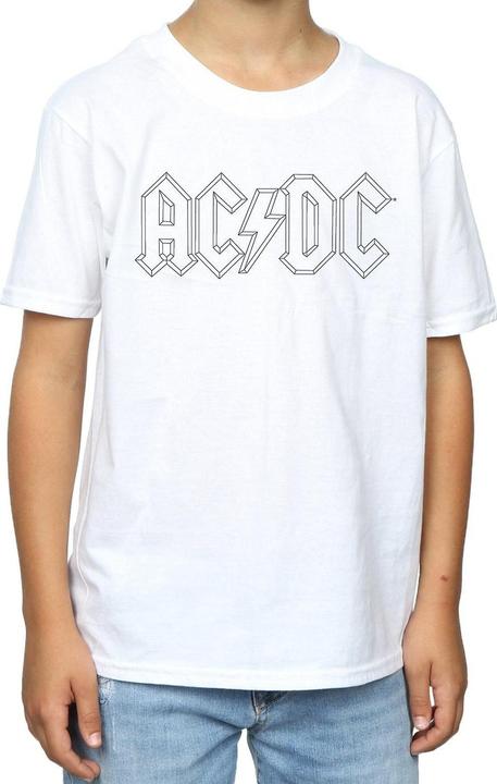 Produktbild AC/DC Black Outline Logo TShirt Jungen (140, 146)