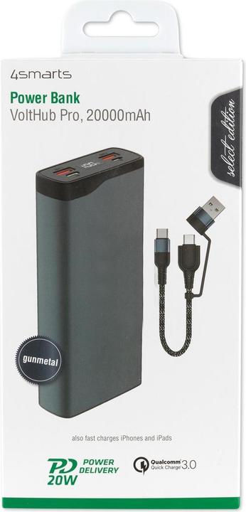 Immagine prodotto 4smarts VoltHub Pro (20000 mAh, 20 W, 74 Wh)
