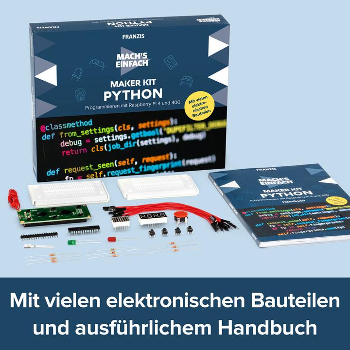 Actual product image Franzis Python (German, 2023)