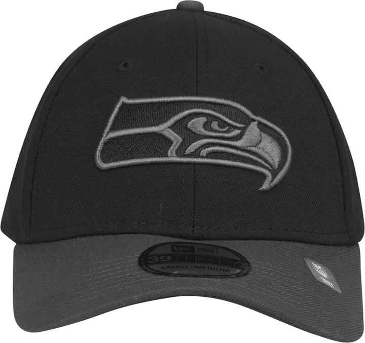 Image du produit New Era 39Thirty Stretch Cap - Seattle Seahawks noir (S, M)