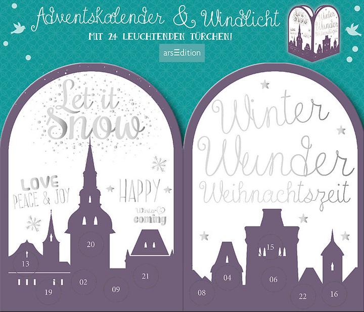 Produktbild Adventskalender & Windlicht (Deutsch)