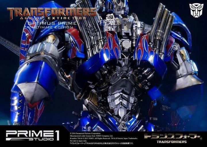 Actual product image Prime 1 Studio Transformers - Era of Doom Optimus Prime - EX Version Ultimate Edition Statue