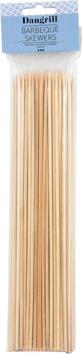 Actual product image Dangrill Bamboo barbecue skewer, 25 cm, 100 pieces