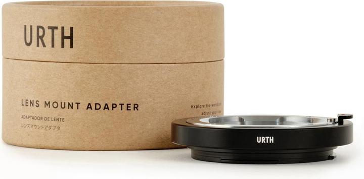 Urth Adapter voor lensmontage: compatibel met Leica M lens en Canon RF camerabody.