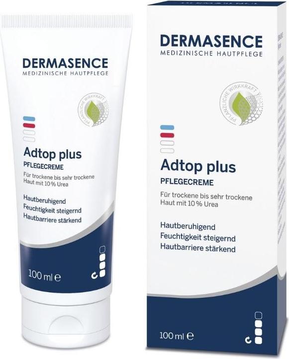 Dermasence Adtop plus Pflegecreme für trockene bis sehr trockene Haut, 100 ml Creme (100 ml)