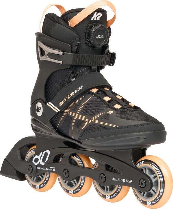 Produktbild K2 ALEXIS 80 BOA,black - pink black - pink Grösse: 6 (36)