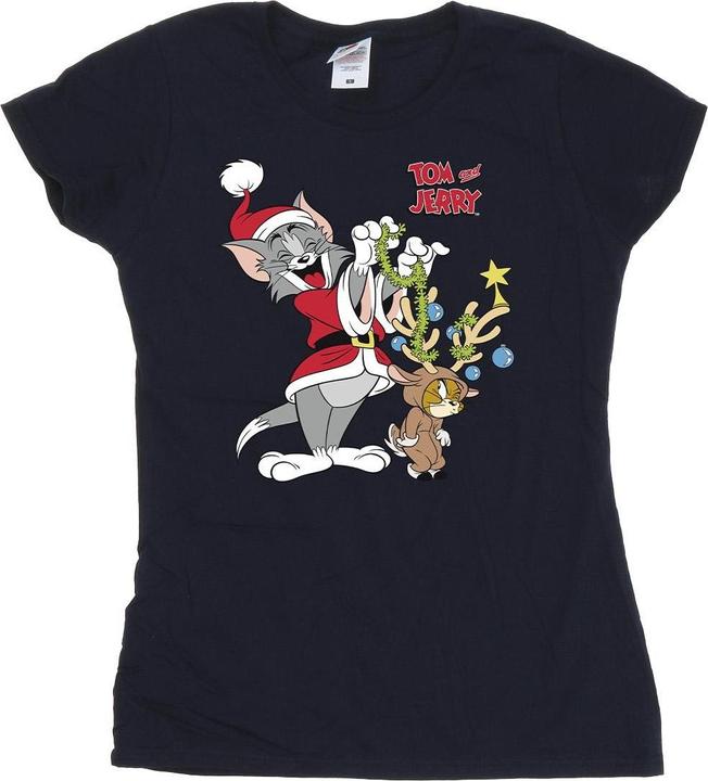 Tom & Jerry Christmas Reindeer TShirt (XL)
