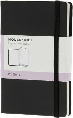Produktbild Moleskine Portfolio XS schwarz (Spezial, Speziallineatur, Harter Einband)