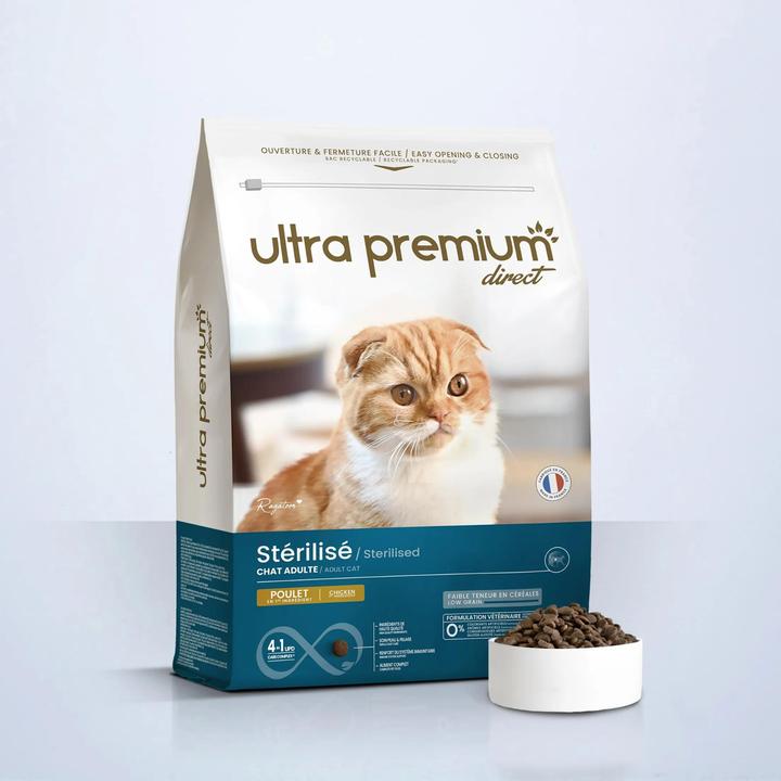 Actual product image Ultra Premium Direct Sterilised Cat - Chicken & Rice (Adult, Senior, 1 pcs., 1000 g)
