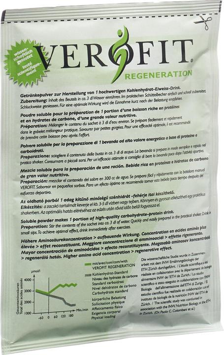 Actual product image VEROFIT Recovery (Chocolate, 10 pcs., 700 g)