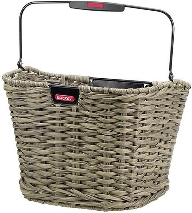 Produktbild KlickFix Velokorb Structura Schilf Braun (16 l)