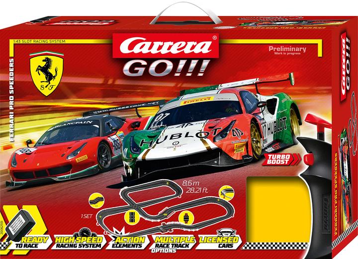 Carrera GO!!! Rennstrecke - Ferrari Pro Speeders