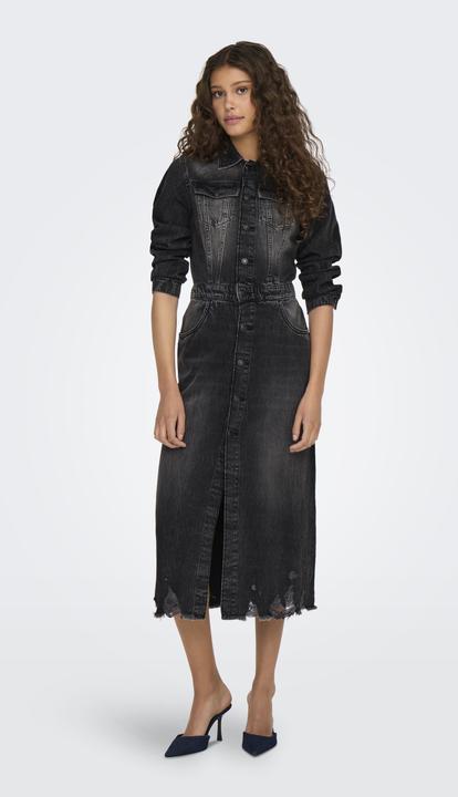 Produktbild Only ONLBROADWAY Langes Kleid Jeanskleid (S)