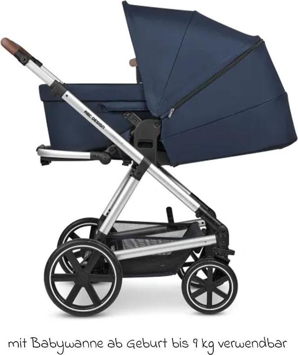 Produktbild ABC Design 3in1 Kombi-Kinderwagen-Set Timbo 4 mit Babywanne