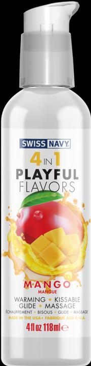 Swiss Navy 4 in 1 Mango - 4 fl oz / 118 ml (118 ml)