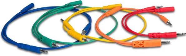 Image du produit Hosa CMM-500Y-MIX-Patch Cables 5pcs. (0.90 m)