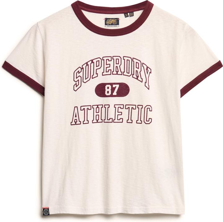 Produktbild Superdry Figurbetontes Athletic Essentials Ringer-T-Shirt (14)